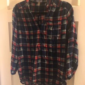 Stitch fix Plaid blouse